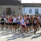 Más de 40 atletas tomaron la salida en la carrera absoluta de la sexta carrera popular de Alconaba. / ÁLVARO MARTÍNEZ-