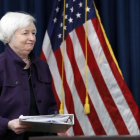 Janet Yellen, presidenta de la Fed.-ALEX BRANDON