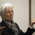 Christine Lagarde, directora del Fondo Monetario Internacional.-GETTY / DREW ANGERER