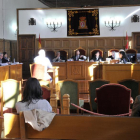 Celebración de un juicio en la Audiencia Provincial.-VALENTÍN GUISANDE