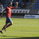Barkero celebra su gol decimocuarto esta temporada. / A. Martínez-