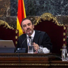 El presidente del tribunal del juicio al procés, Manuel Marchena.-EL PERIÓDICO
