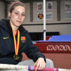 Carla Franch brilló en Valladolid. -