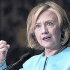Hillary Clinton, en una conferencia reciente en Washington.-AP
