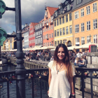 La joven soriana en la capital danesa.-