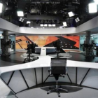 Imagen del plató de Informativos de Antena 3, en San Sebastián de los Reyes (Madrid).-