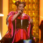 Netta en el escenario de Eurovisión 2018.-THOMAS HANSES (UER-EBU)