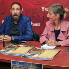 Rodrigo Hernández y Yolanda Santos en la presentación del ciclo.-Mario Tejedor