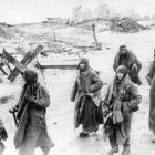 Soldados alemanes hechos prisioneros en Stalingrado.-ARCHIVO