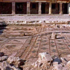 El mosaico salió a la luz en una excavaciones en la década de los años 80.-HDS