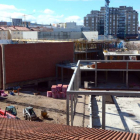 Estado de las obras del polideportivo de la Juventud.-ÁLVARO MARTÍNEZ