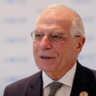 Josep Borrell, en una imagen del pasado Doce de Octubre.-KHALED ELFIQI (EFE)