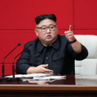 Kim Jong-un, líder de Corea del Norte.-AP / KCNA VIA KNS