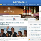 Portada de la edición digital de 'Le Figaro'.-