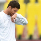 Xabi Alonso.-AFP / CHRISTOF STACHE