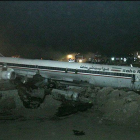 Accidente en el aeropuerto de Teherán en el 2005.-EFE