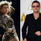 Beyoncé y Bono, o música de tontos y listos, según un estudio estadounidense.-