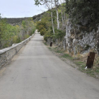 El tramo da acceso a la ermita de San Saturio.-VALENTÍN GUISANDE