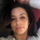 Eva Longoria, en el selfi sin maquillaje que ha compartido con sus fans en Instagram.-INSTAGRAM