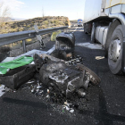 El accidente se ha producido en el término de Arcos de Jalón--VALENTÍN GUISANDE