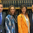Dimas Gimeno, Marta Álvarez Guil, Cristina Álvarez Guil y Florencio Lasaga.-