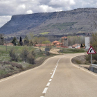Imagen de la carretera SO-810, en la que se aplica la medida de reducción del límite de velocidad.-MARIO TEJEDOR