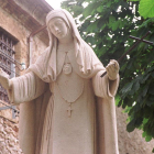 Estatua de Sor María de Jesús en Ágreda.-V.G.