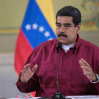 Maduro ha contestado que no aceptará chantajes y que jurará un nuevo mandato junto a los militares.-EL PERIÓDICO