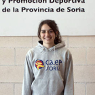 Laura Izquierdo consiguió la medalla de plata en pértiga en el Nacional Júnior de Pista. / Caep Soria-