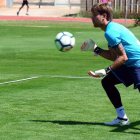 El arquero rojillo Aitor Fernández.-ÁLVARO MARTINEZ