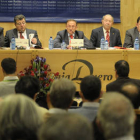 La última Junta General de Acionistas del Numancia celebrada en noviembre. / U. Sierra-