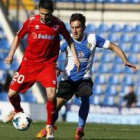Hércules y Numancia empataron sin goles en un encuentro igualado y algo soso en el que ninguno de los dos equipos consiguió hacerse con el dominio del esférico y en el que apenas hubo ocasiones claras de gol, sobre todo en la segunda mitad, aunque Azkorra estuvo a punto de dejar los tres puntos en casa ya en las postrimerías del encuentro con un taconazo que se fue fuera. El Numancia, por su parte, tuvo la suya en el 58, en un disparo de Juan Tomás que Falcón desviaba in extremis.
