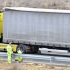 Vehículos de transportes terrestres en Soria, en una imagen de archivo. / VALENTÍN GUISANDE-