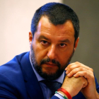El ministro del Interior italiano, el ultraderechista Matteo Salvini.  /-STEFANO RELLANDINI (REUTERS)