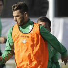 Sergio Rodríguez en un entrenamiento con el Betis. / Estadio Deportivo-