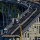 Puente derrumbado en Génova-NICOLA MARFISI (AP)