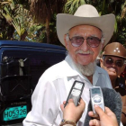 Imagen de archivo fechada el 28 de marzo del 2007, que muestra a Ramón Castro, hermano mayor del líder cubano Fidel Castro, durante la inauguración de la Feria Comercial Internacional Agropecuaria, en La Habana (Cuba).-EFE