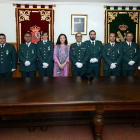 Condecorados de la Guardia Civil con la subdelegada de Gobierno, Heredia.-ÁLVARO MARTÍNEZ