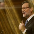 Mariano Rajoy durante el debate del estado de la nación.-Foto: JOSE LUIS ROCA