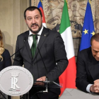 Salvini con Berlusconi-TIZIANA FABI