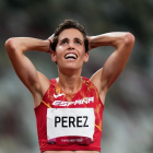 Marta Pérez lograba la segunda mejor marca española de siempre en los 3.000 metros. RFEA