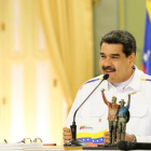 El presidente de Venezuela, Nicolás Maduro, presenta su plan minero.-VENEZUELAN PRESIDENCY