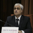 Germà Gordó, durante su reciente comparecencia ante la comisión de Afers Institucionals del Parlament.-JOAN CORTADELLAS