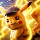 Imagen promocional de la película Detective Pikachu.-