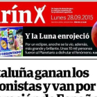 Portada del diario Clarín.-EL PERIÓDICO