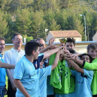 Uno de los equipos ganadores en el torneo burgense.-D.S.