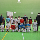 Participantes en la categoría benjamín/alevín en la primera jornada del Campeonato de Castilla y León Escolar.  HDS