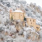 La nieve da paso a una mañana de fotos invernales. MARIO TEJEDOR (55)