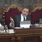El tribunal que juzga a los líderes del ’procés’, presidido por Manuel Marchena.-EFE / TRIBUNAL SUPREMO