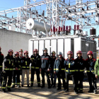 Los bomberos recibieron formación.-iberdrola